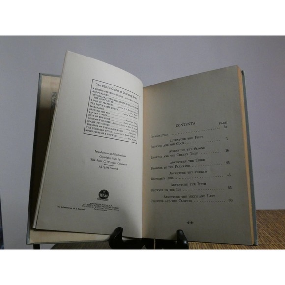 Vintage 1929 Book "The Adventures of a Brownie" - Picture 11 of 12